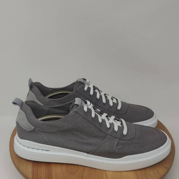 Cole Haan Other - Cole Haan Grand 360 Rally Canvas Court Sneaker- Mens- Size 11.5- Gray- Casual